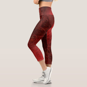 Annahme   Medallin der Roten Meditation Capri Leggings