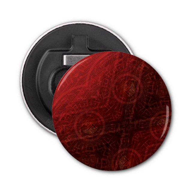 Annahme | Medallin der Roten Meditation Flaschenöffner (Vorderseite)