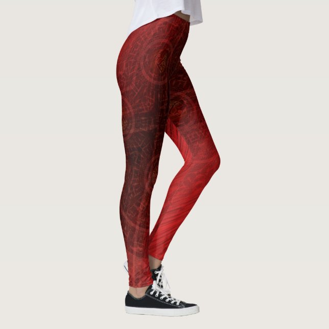 Annahme | Medallin der Roten Meditation Leggings (Rechts)