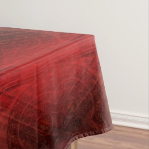Annahme Medallin der Roten Meditation Tischdecke