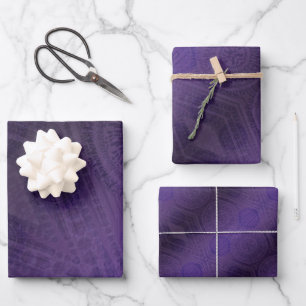 Annahme   Medallin für Violetmeditation Geschenkpapier Set