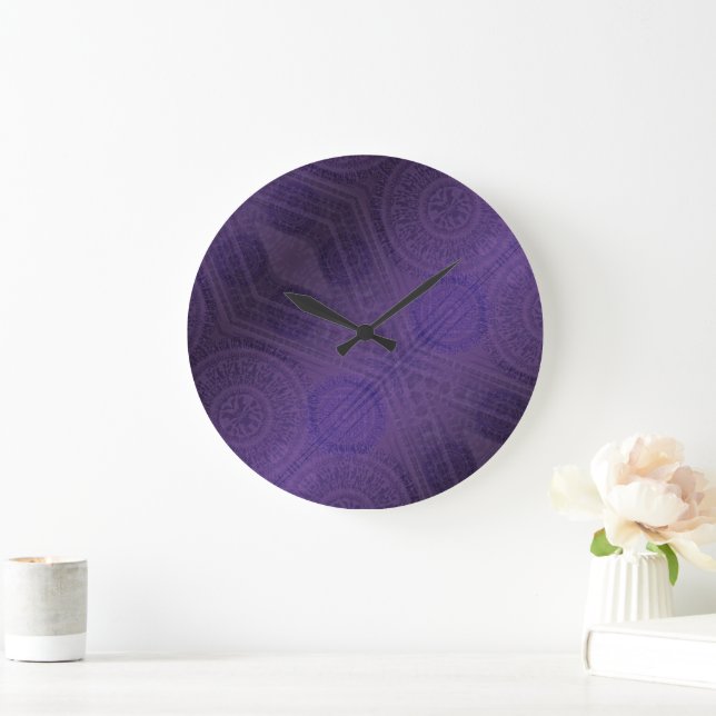 Annahme | Medallin für Violetmeditation Große Wanduhr (Zuhause)