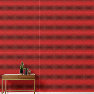 Annahme Red Eclectic Boho Pattern Tapete