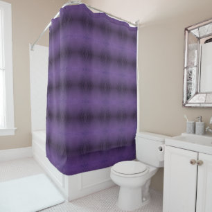 Annahme Violet Eclectic Boho Pattern Duschvorhang