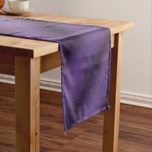 Annahme Violet Eclectic Boho Pattern Kurzer Tischläufer