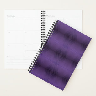 Annahme   Violet Eclectic Boho Pattern Planer
