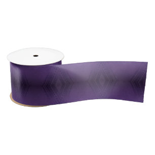 Annahme   Violet Eclectic Boho Pattern Satinband