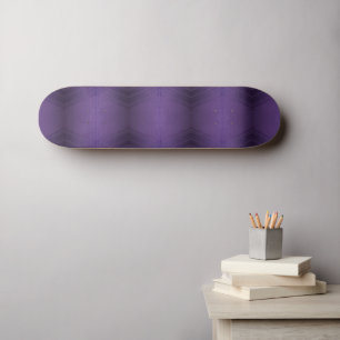 Annahme Violet Eclectic Boho Pattern Skateboard