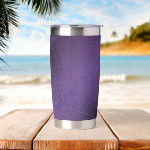 Annahme Violet Eclectic Boho Pattern Thermobecher