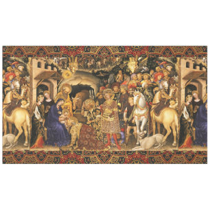 ANNAHME VON MAGI Gentile Da Fabriano, Krippe Tischdecke