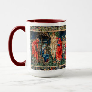 ANNAHME VON MAGI Morris, Burne-Jones Weihnachten Tasse