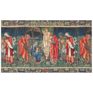 ANNAHME VON MAGI Morris, Burne-Jones Weihnachten  Tischdecke