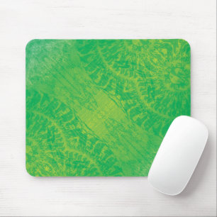 Annahme   Yellow Green Blue Boho Medallions Mousepad