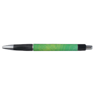 Annahme   Yellow Green Blue Shibori Muster Kugelschreiber