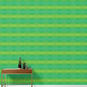 Annahme Yellow Green Blue Shibori Muster Tapete