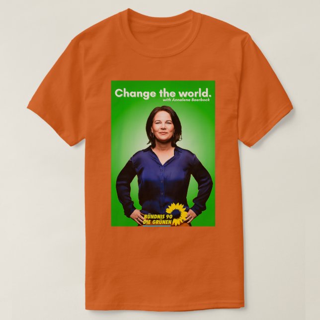 Annalena Baerbock Die Grnen 2021 T-Shirt (Design vorne)