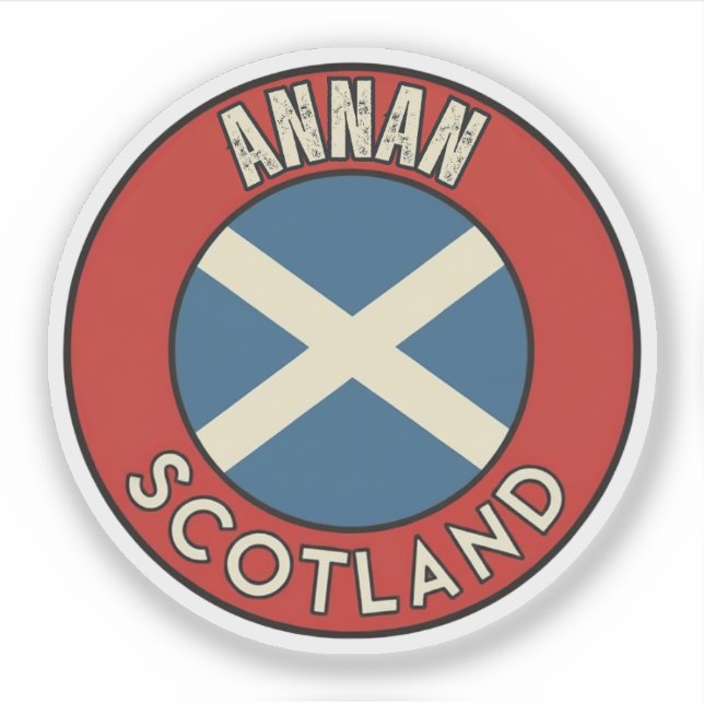 Annan, Schottland Aufkleber (Vorderseite)