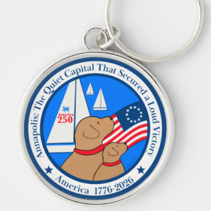 Annapolis Amerika 250-Jahr-Feier Schlüsselanhänger