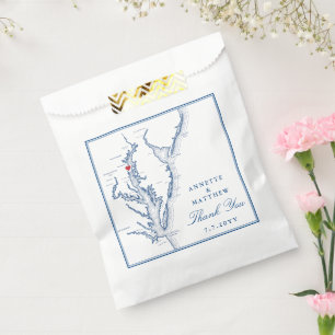 Annapolis Chesapeake Bay Wedding Geschenktütchen