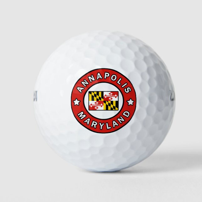 Annapolis Maryland Golfball (Vorderseite)