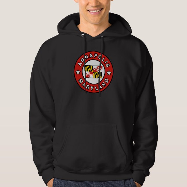 Annapolis Maryland Hoodie (Vorderseite)