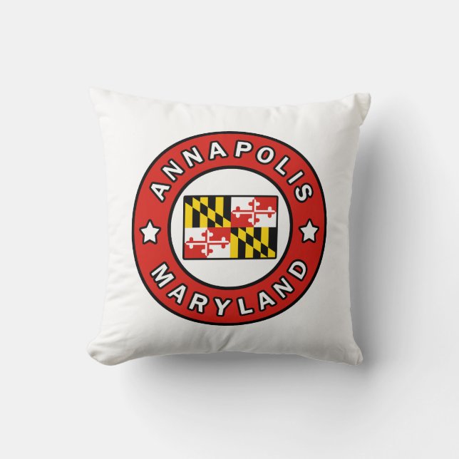 Annapolis Maryland Kissen (Vorderseite)