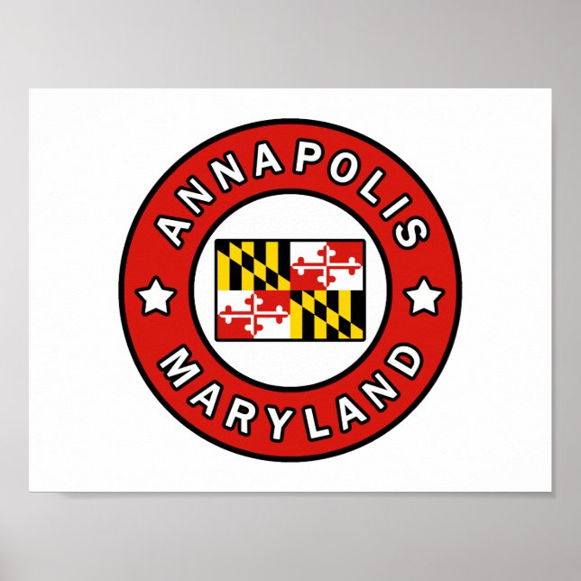 Annapolis Maryland Poster (Vorne)