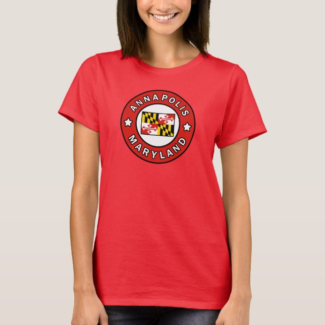 Annapolis Maryland T-Shirt (Vorderseite)