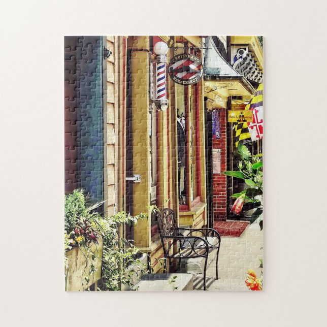 Annapolis MD - Barbershop und Reiki Studio Puzzle (Vertikal)