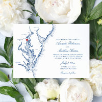 Annapolis MD Chesapeake Bay Navy Blue Wedding