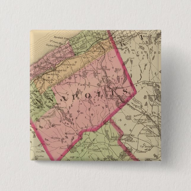 Annapolis, Queens Landkreises, NS Button (Vorderseite)