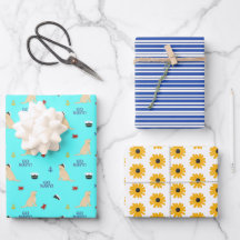 Annapolis Style Wrapping Paper Set 3
