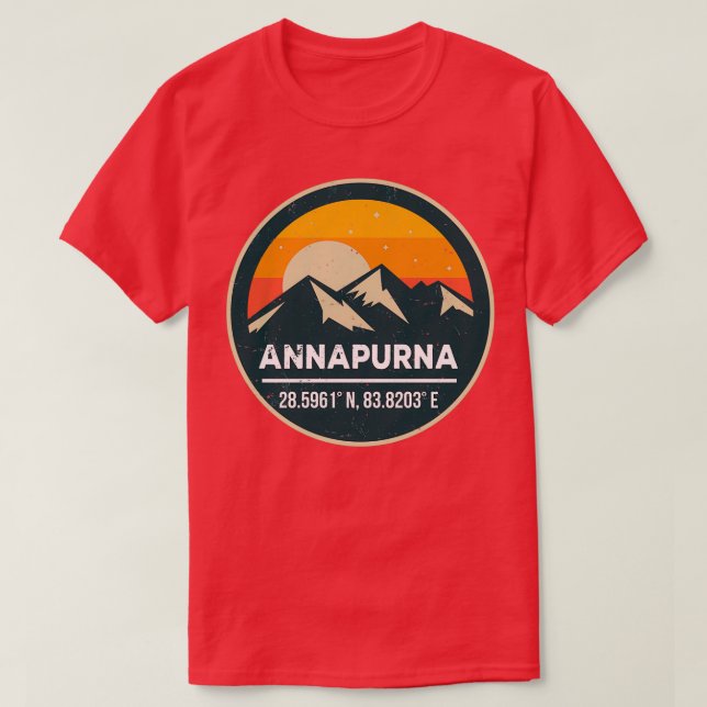 Annapurna National Park 1 T-Shirt (Design vorne)