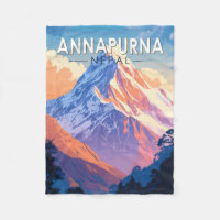 Annapurna Nepal Reisen Vintag