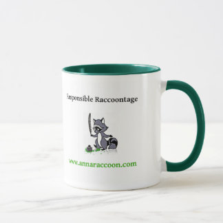 AnnaRaccoon verantwortliche Raccoontage Tasse