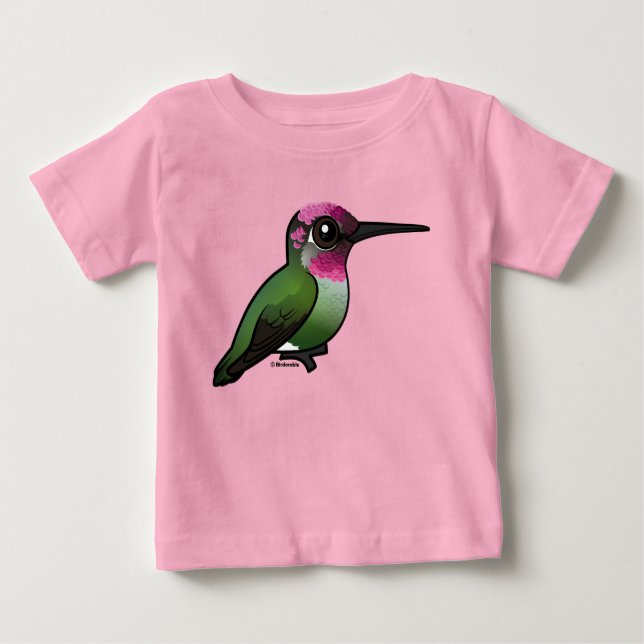 Anna's Hummingbird Baby T-shirt (Vorderseite)