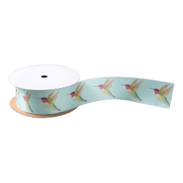 Anna's Hummingbird Satin Ribbon Satinband