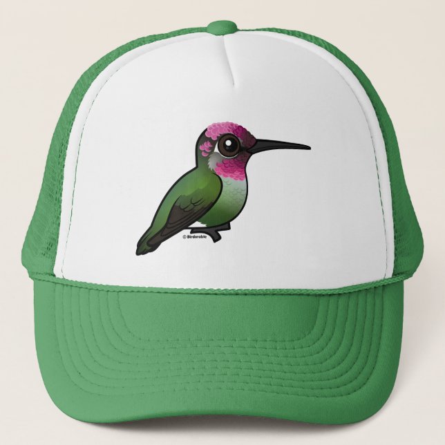 Anna's Hummingbird Truckerkappe (Vorderseite)