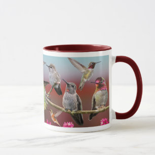 Anna's Hummingbird und Rufous Hummingbird Tasse