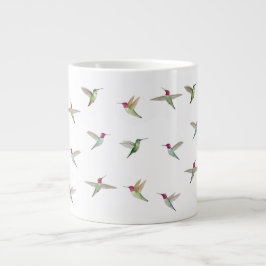Anna's Hummingbirds Jumbo-Tasse