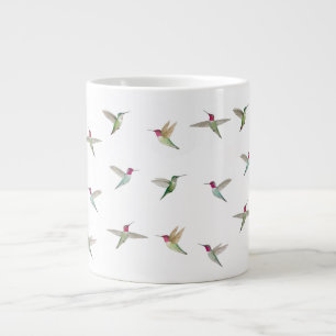 Anna's Hummingbirds Jumbo-Tasse