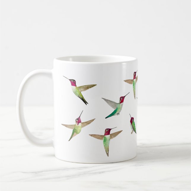 Anna's Hummingbirds Kaffeetasse (Links)