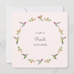 Anna's Hummingbirds Taufe mit Foto