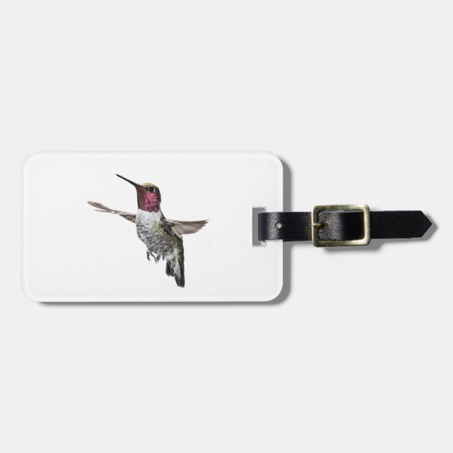 Annas Kolibri Gepäckanhänger (Vorderseite horizontal)