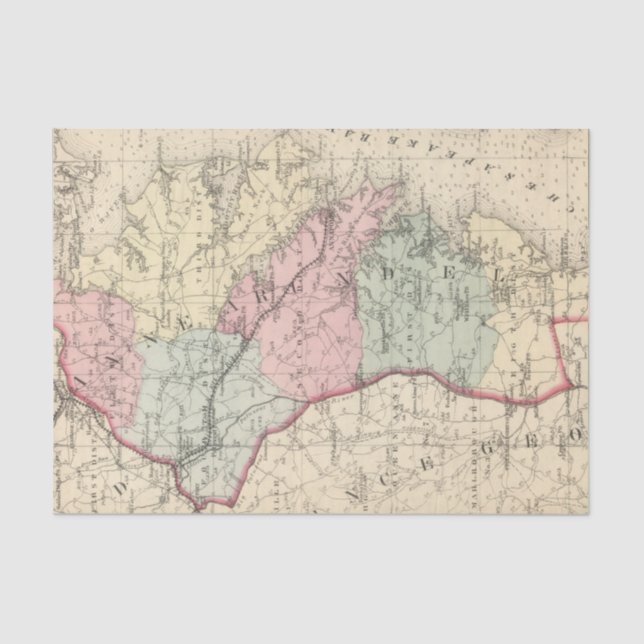 Anne Arundel Seidenpapier (Vorderseite)