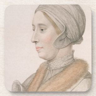 Anne Boleyn (1507-36) graviert von Francesco Getränkeuntersetzer