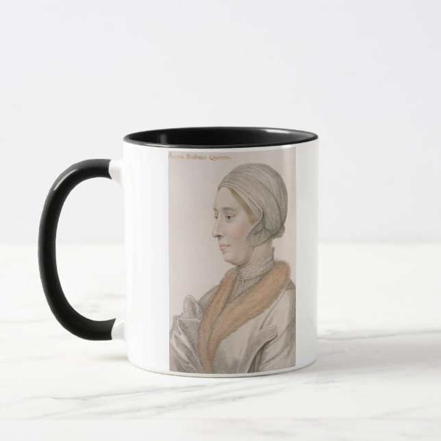 Anne Boleyn (1507-36) graviert von Francesco Tasse (Links)