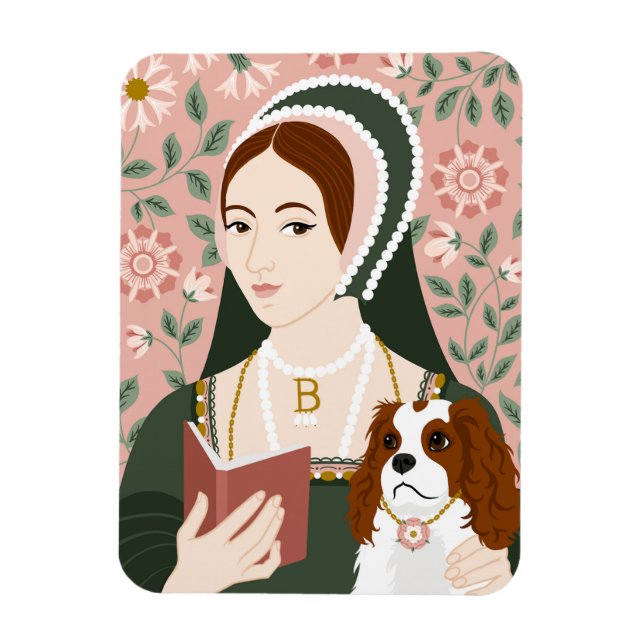 Anne Boleyn Abbildung Magnet (Vertikal)