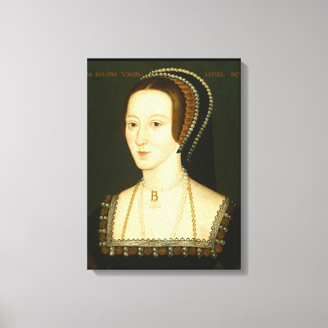 Anne Boleyn Canvas Print Leinwanddruck (Vorderseite)