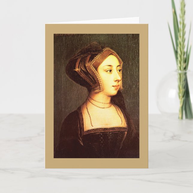 Anne Boleyn Ehefrau Henry VIII Greeting Card Karte (Vorderseite)